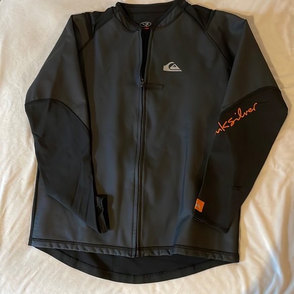 Quiksilver Swim Quicksilver Waterman Collection Wetsuit Jacket Mens